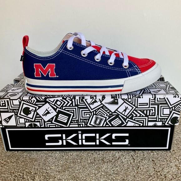 SKICKS Shoes - 🆕 Ole Miss Rebels SKICKS Tennis Shoes Sneakers
